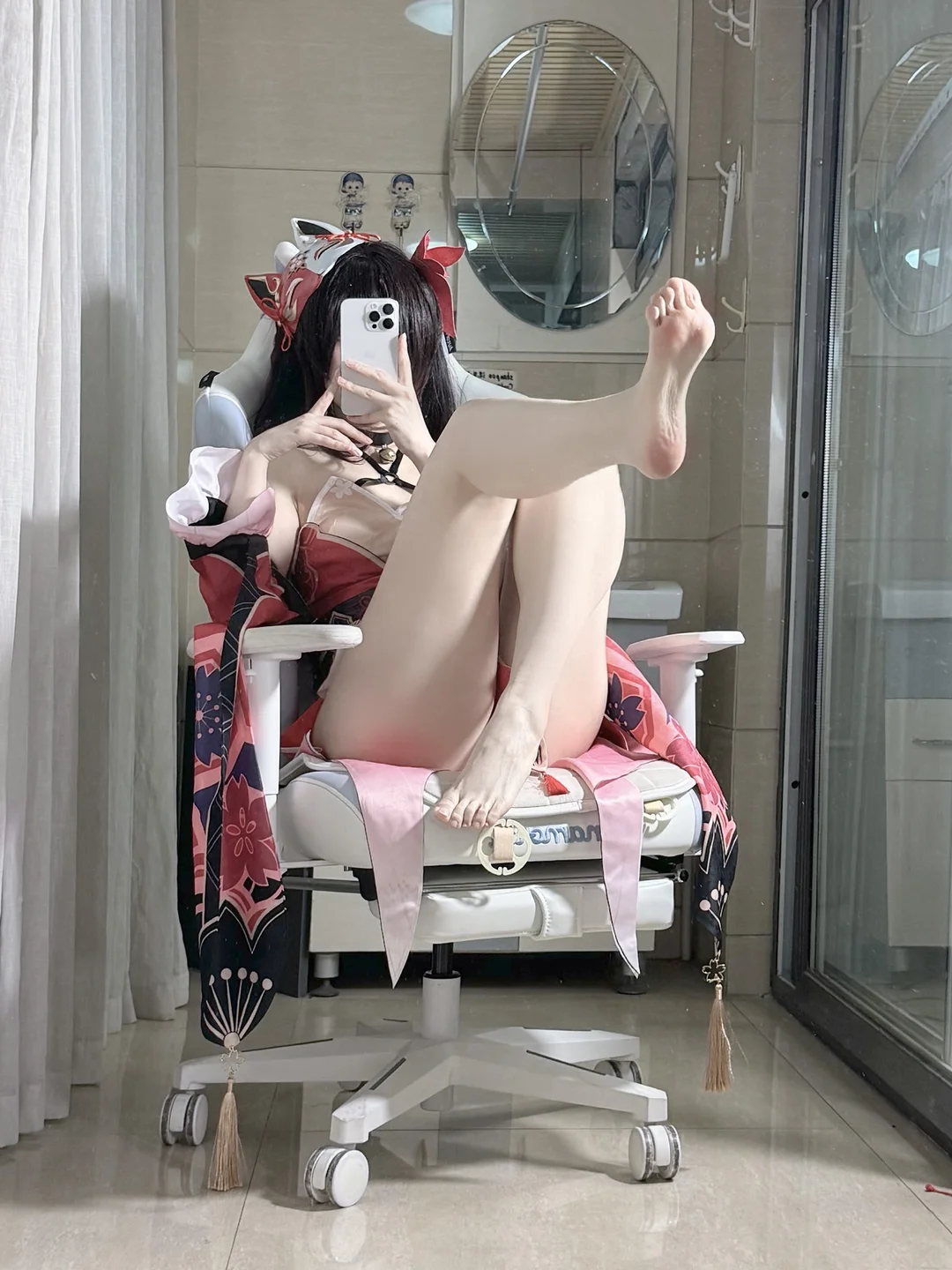 不可爱羚 - 花火 [52P,7V-486MB] tg@simisebaisi 【丝足阁】026.webp
